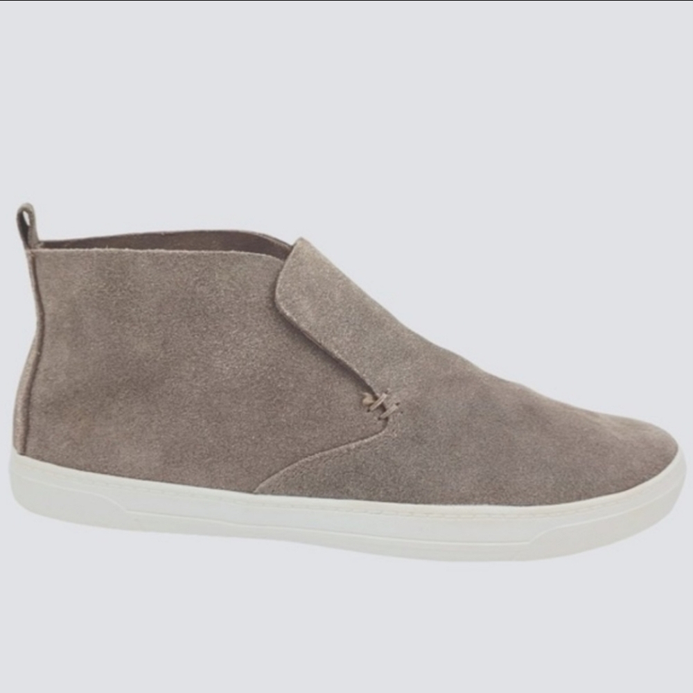 Dolce Vita Gray Suede Leather Slip On Sneakers Size Women's 8.5